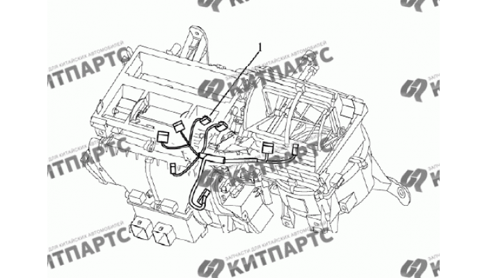 Жгут проводов кондиционера Geely Emgrand (EC7)